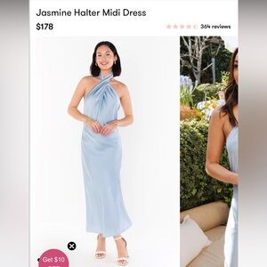 Show Me Your MuMu Halter Dress